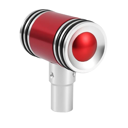 مقبض تروس أحمر من نوع المطرقة