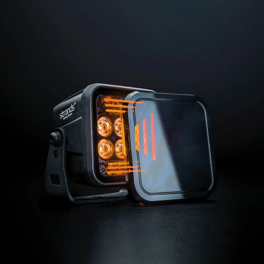 كشاف STRANDS DARK KNIGHT FORTEX WORK LIGHT AMBER