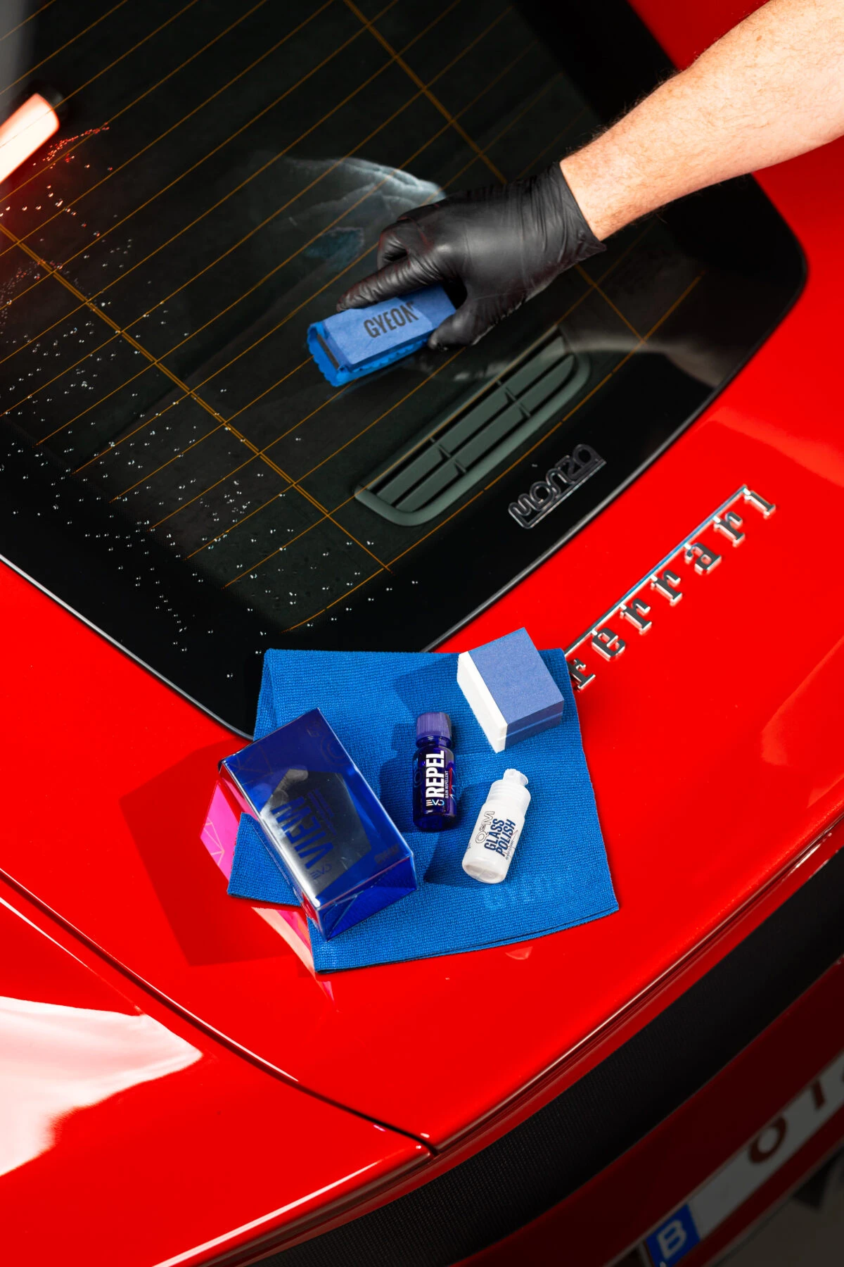 كيو تو إم فيو EVO – طلاء سيراميكي لزجاج السيارة | جيون