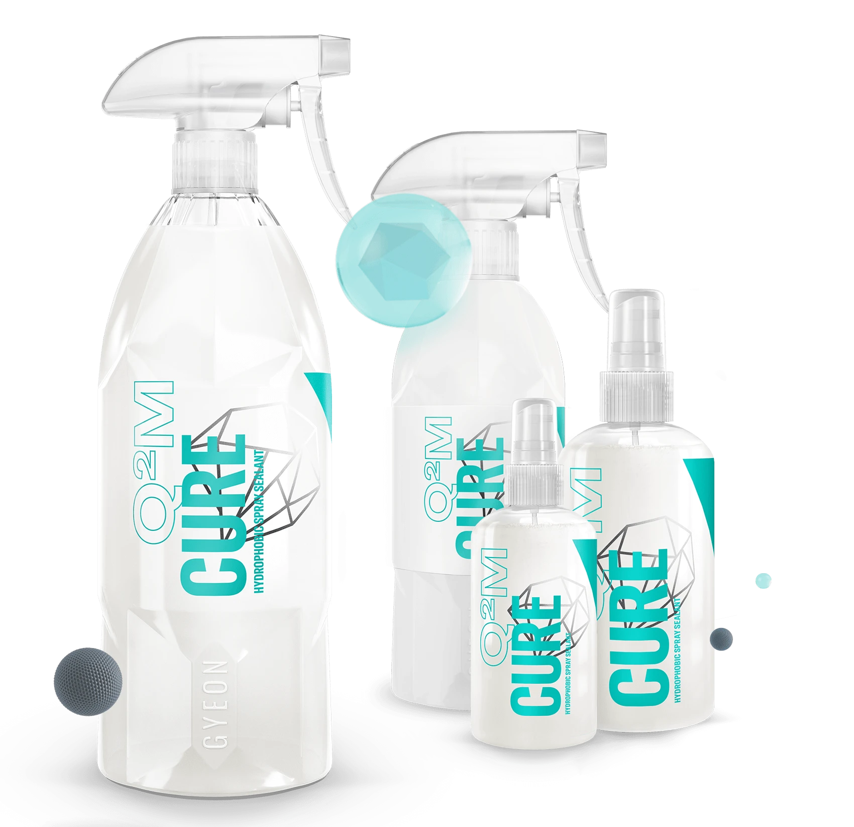 كيو تو إم كيور ريديفايند – 400 مل سبراي حماية طلاء سيراميكي | جيون