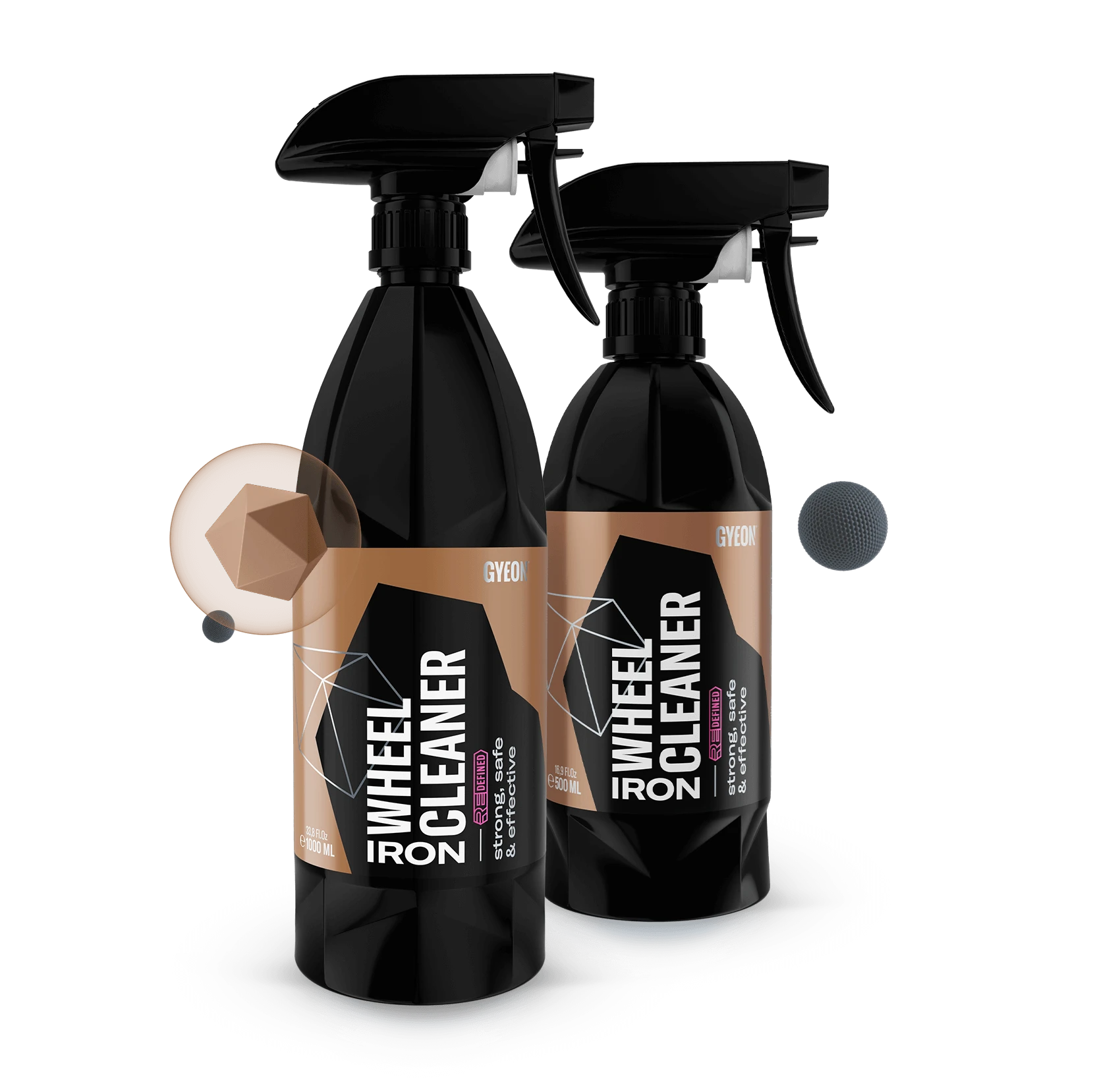 كيو تو إم آيرون ويل كلينر ريديفايند – 1000 مل مزيل الحديد ومنظف الجنوط بتركيبة جل | جيون