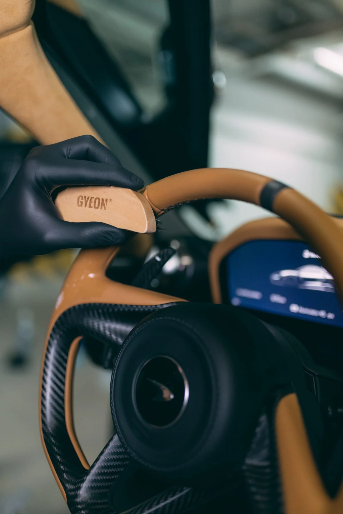 كيو تو إم فرشاة تنظيف الجلد – بشعر الحصان الطبيعي | جيون - Image 2