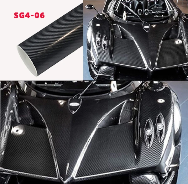 Carbon Silver 3D Car Wrap Vinyl