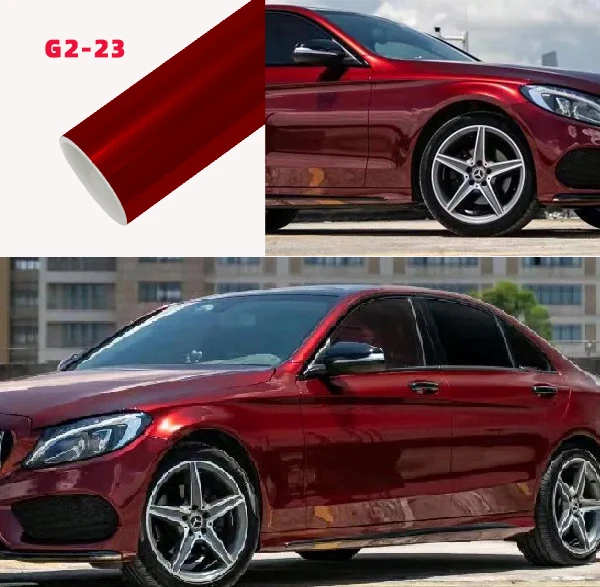 تغليف السيارات فينيل التنين الأحمر