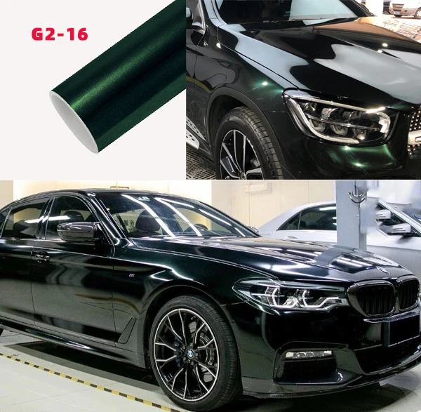 تغليف السيارات فينيل أخضر ماسي