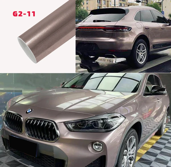 تغليف السيارات فينيل وردي توت