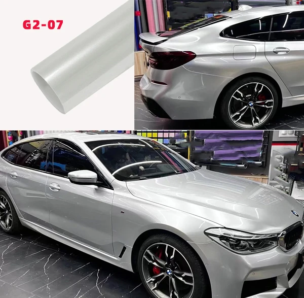 تغليف السيارات فينيل فضي