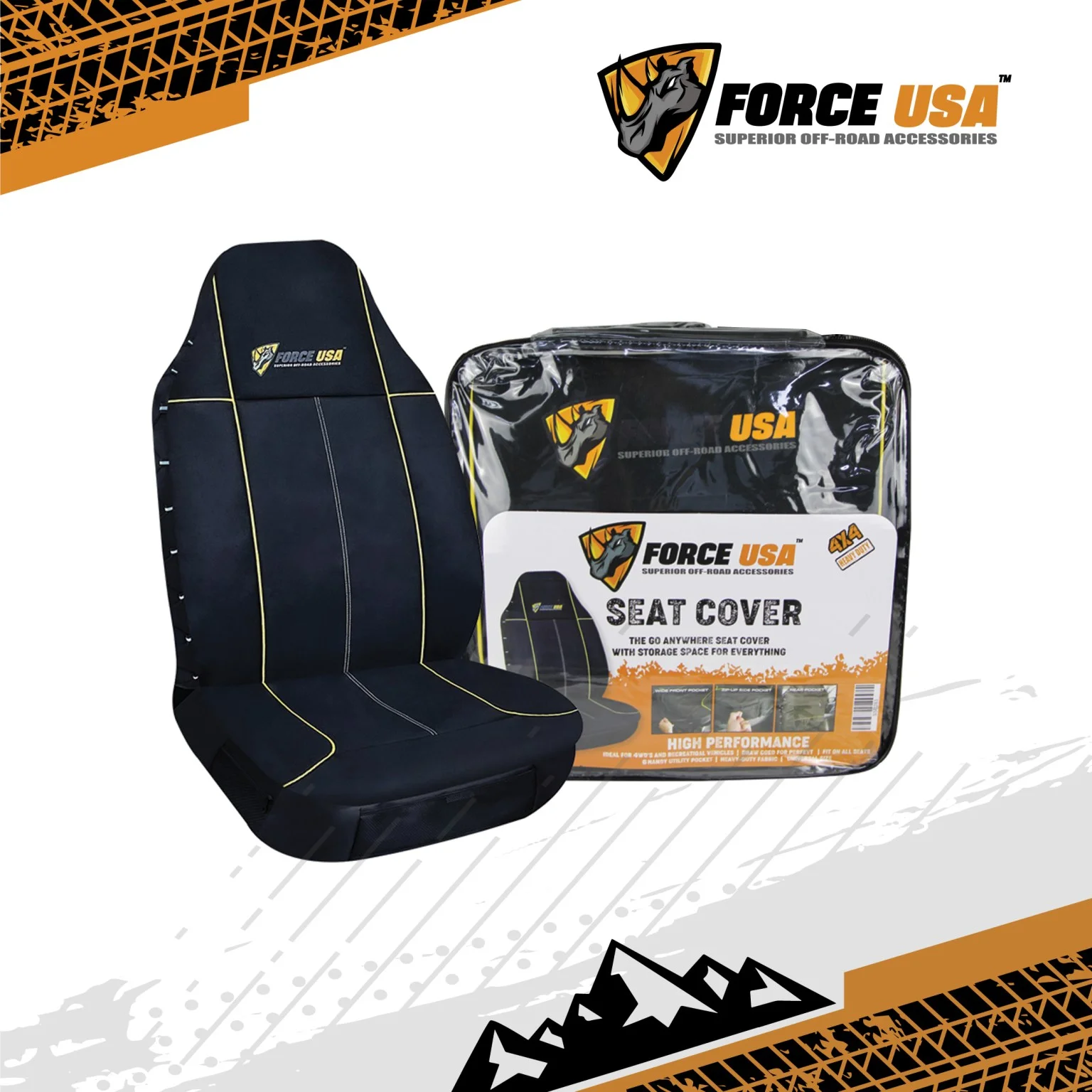 Force USA Off-Road Seat Cover - Image 6