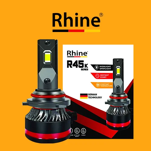 طقم مصابيح أمامية ليد RHINE R45K H1