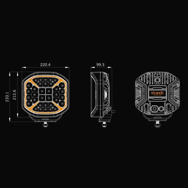 كشاف القيادة STRANDS SIBERIA X 9 بوصة - Image 14