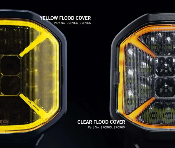 غطاء عدسة SIBERIA X COVER YELLOW FLOOD بحجم 7 إنش - Image 6