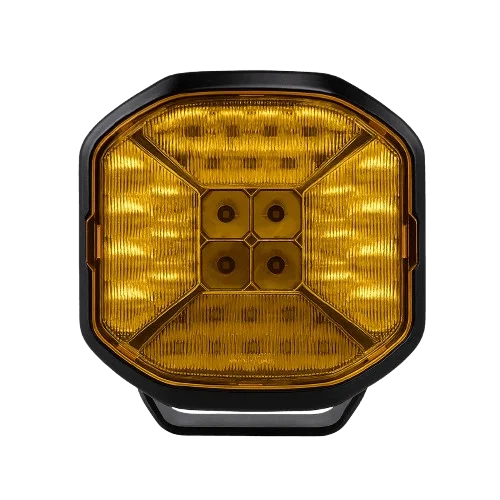 غطاء عدسة SIBERIA X COVER YELLOW FLOOD بحجم 7 إنش