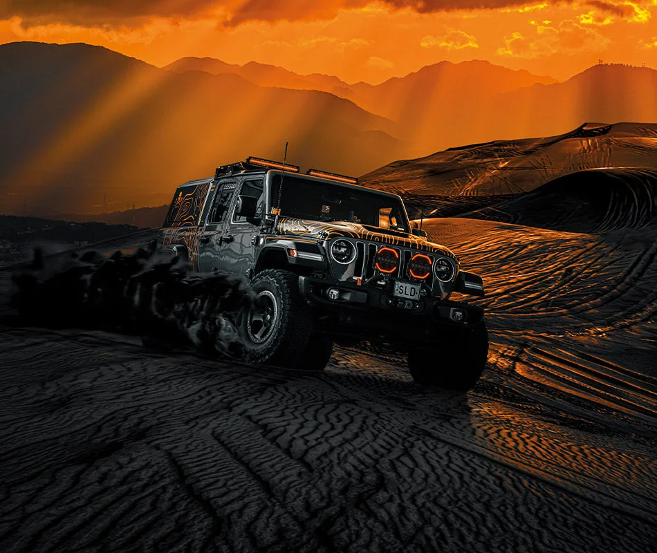 كشاف LED للسيارات STRANDS SIBERIA SKYLORD 9 DRIVING LIGHT - Image 7