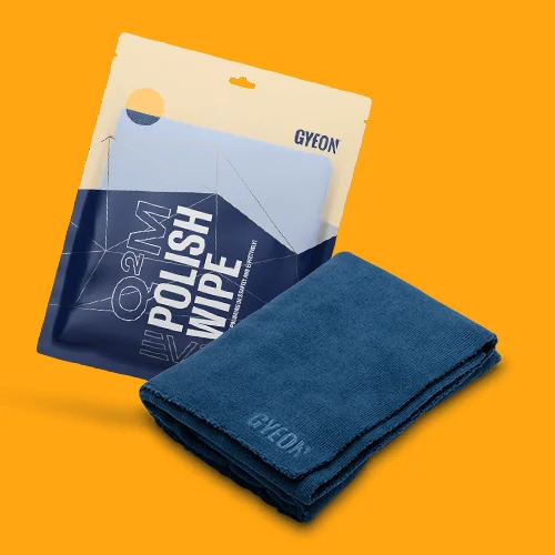 Q²M PolishWipe EVO – Dual-Sided Microfiber Cloth