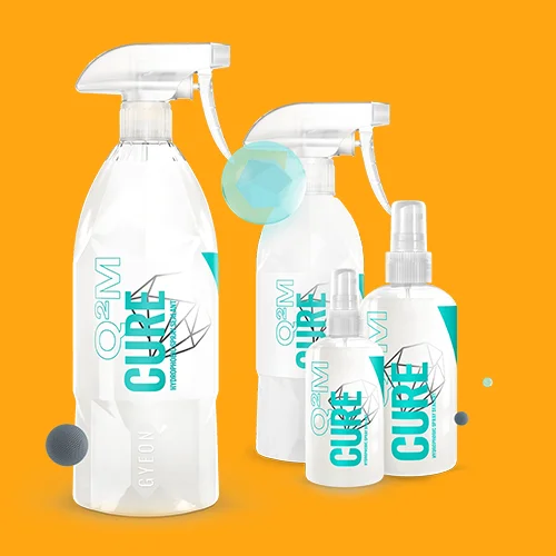Q²M Cure REDEFINED 400ml – SiO₂ Spray Sealant | GYEON