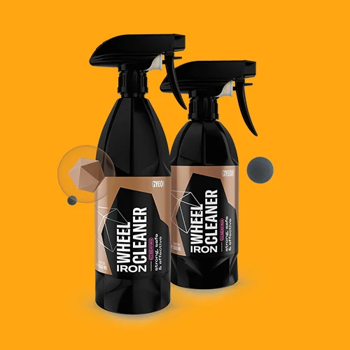 Q²M Iron Wheel Cleaner REDEFINED 1000ml – Gel-Based Wheel & Iron Remover | GYEON