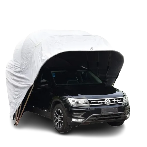 كراج متنقل مع نوافذ – مظلة ثقيلة بجوانب قابلة للإزالة