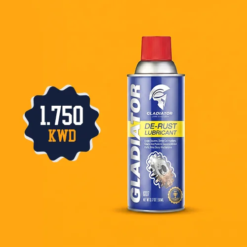 GT Car Care DE-RUST Lubricant Spray 450ML