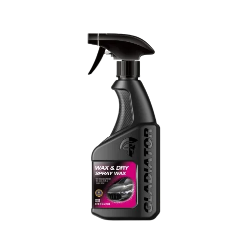 بخاخ شمع سائل Gladiator Spray Wax & Dry 500مل